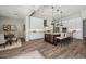 Spacious kitchen with large island, modern appliances, and pendant lighting at 9903 E Rotation Dr, Mesa, AZ 85212