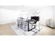 Bright dining room with modern table, chairs, and stylish decor at 3907 E Marilyn Rd, Phoenix, AZ 85032
