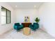 Cozy living room featuring stylish seating and decor at 14429 N 75Th Dr, Peoria, AZ 85381