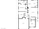 Detailed floor plan showcasing the layout of a charming house with bedrooms, bathrooms, kitchen, living room, and garage at 1488 W Page Ave, Gilbert, AZ 85233