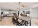 Elegant dining area with stylish lighting, dining table, and an open-concept layout at 1550 N Stapley Dr # 21, Mesa, AZ 85203