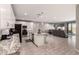 Expansive kitchen showcasing a stylish island with pendant lights at 1644 E Joelle Dr, Casa Grande, AZ 85122