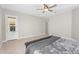 Spacious main bedroom has an exterior entrance to the backyard patio at 22884 E Via De Olivos --, Queen Creek, AZ 85142