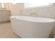 Modern bathroom featuring a freestanding tub and sleek fixtures, creating a spa-like atmosphere at 2896 E Maplewood St, Gilbert, AZ 85297