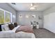 Well-lit bedroom featuring a makeup vanity and a large window offering plenty of natural light at 6626 W Laurel Ave, Glendale, AZ 85304