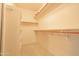 Walk in Closet offering ample space, shelving and neutral paint at 6778 W Lariat Ln, Peoria, AZ 85383