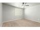 Bright bedroom with neutral walls features plantation shutters for adjustable natural light at 7622 S 69Th Dr, Laveen, AZ 85339