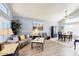 Bright living room with vaulted ceilings and ample natural light at 7971 W Montebello Ave, Glendale, AZ 85303