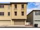 Exterior view of townhome featuring a 2 car garage. Perfect for storing all of your vehicles at 901 S Storment Ln, Gilbert, AZ 85296