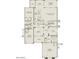 First floor floorplan featuring kitchen, dining room, den, garages, and gathering room at 17643 W Rancho Dr, Litchfield Park, AZ 85340