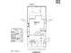 Detailed site plan showing lot lines, building footprint, and square footage calculations at 17643 W Rancho Dr, Litchfield Park, AZ 85340