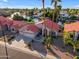 Waterfront home featuring desert landscaping, a charming entry, and private boat access at 186 N Starboard Dr, Gilbert, AZ 85234