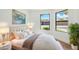Stylish bedroom featuring a plush headboard and complementary decor, creating a comfortable retreat at 1918 E Anchor Dr, Gilbert, AZ 85234