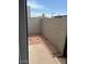 Enclosed patio area featuring brick accents and privacy walls at 19601 N 7Th N St # 1032, Phoenix, AZ 85024