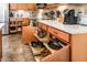 Efficient kitchen storage with pull-out drawers and organizers, maximizing space and convenience at 20183 N Big Dipper Dr, Maricopa, AZ 85138
