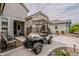 Well-maintained driveway and front yard with a golf cart, adding a touch of convenience and leisure to the property at 20373 W Coolidge St, Buckeye, AZ 85396