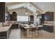 Spacious kitchen featuring a large center island, modern appliances, and ample cabinetry at 20445 W Rovey Ave, Buckeye, AZ 85396