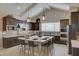 Spacious kitchen featuring a large center island, modern appliances, and ample cabinetry at 20445 W Rovey Ave, Buckeye, AZ 85396