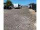 Gravel parking lot including parking for RVs and other vehicles at 22744 E Carla Vista Dr, Mesa, AZ 85212