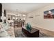 Bright and airy living room featuring stylish decor and a cozy seating area at 26011 W Tonopah Dr, Buckeye, AZ 85396