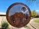 Westwing Mountain sign featuring the year it was established and desert scenery at 27173 N 86Th Ave, Peoria, AZ 85383