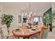 Formal dining area with chandelier lighting and room to entertain at 2862 N 156Th Dr, Goodyear, AZ 85395