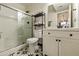 Updated bathroom with a glass shower and modern vanity at 3324 S Juniper St, Tempe, AZ 85282