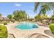 Large community pool with tiled deck, providing a refreshing oasis for residents to enjoy the Arizona sunshine at 3324 S Juniper St, Tempe, AZ 85282