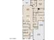 Detailed floor plan showcasing layout with primary suite, bedrooms, kitchen, great room, and garage at 5551 S 240Th Ln, Buckeye, AZ 85326