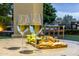 Relax on the patio with a glass of wine and delightful appetizers at 6929 E Montreal Pl, Scottsdale, AZ 85254