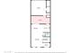 Detailed floor plan showcasing the layout of the first floor at 7694 E Minnezona Ave, Scottsdale, AZ 85251