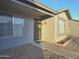Inviting front entrance with security door, decorative wreath, and manicured landscaping at 8512 W Tuckey Ln, Glendale, AZ 85305
