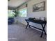 Bright living area with large windows offering views of the lush surroundings and modern decor at 18211 N Conestoga Dr, Sun City, AZ 85373