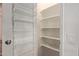 Pantry featuring ample adjustable storage at 18211 N Conestoga Dr, Sun City, AZ 85373