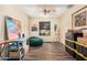 Bonus room with desk, beanbag, and storage at 20053 N 15Th Dr, Phoenix, AZ 85027