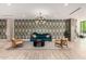 Chic lobby with stylish furniture, decorative wallpaper, and modern lighting for a welcoming ambiance at 3131 N Central Ave # 7002, Phoenix, AZ 85012