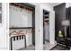 Organized closet featuring bi-fold doors, ample storage, and a stylish design for easy access and functionality at 3619 N 87Th St, Scottsdale, AZ 85251