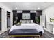 Elegantly decorated main bedroom offering a luxurious bed, contemporary design, and sophisticated ambiance at 3619 N 87Th St, Scottsdale, AZ 85251