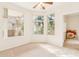 Bright bedroom featuring lots of natural light and neutral colored carpet at 3830 E Lakewood Pkwy # 2162, Phoenix, AZ 85048