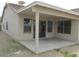 Covered patio with a concrete floor perfect for outdoor entertaining at 41246 N Vine Ave, San Tan Valley, AZ 85140