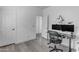 Well-lit office space with sleek desk, dual monitors, and modern chair setup at 4630 E Hazeltine Way, Chandler, AZ 85249