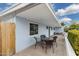 Private patio featuring an outdoor dining set, and comfortable seating area for relaxation at 4907 E Piccadilly Rd, Phoenix, AZ 85018
