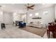 Bright living area with tile floors and modern furniture at 8336 E Idaho Ave, Mesa, AZ 85209