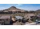 Aerial view of the property showing the home's location in a residential community at 13511 W Cassia Trl, Peoria, AZ 85383