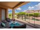 Charming covered patio overlooking a refreshing pool, creating the perfect outdoor retreat at 1919 S Granite St, Gilbert, AZ 85295