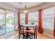 Cozy breakfast nook with backyard access and views, perfect for casual dining at 1919 S Granite St, Gilbert, AZ 85295