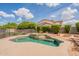 Inviting swimming pool with a spa feature and a fenced-in surround offering a private backyard oasis at 1919 S Granite St, Gilbert, AZ 85295