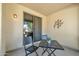 Inviting patio with seating area, perfect for outdoor relaxation and leisure at 2600 E Springfield Pl # 58, Chandler, AZ 85286