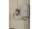 Close up of house electrical and solar panel box at 26473 W Runion Ln, Buckeye, AZ 85396