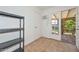 The mud room offers tile floors and door access to the outside patio and storage at 3328 S Stanley Pl, Tempe, AZ 85282